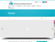 Tablet Screenshot of p-m-s.com